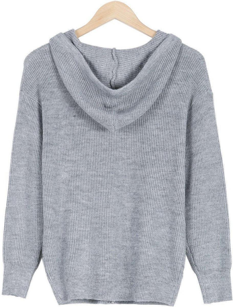 Kapuzenpulli mit Seitentaschen und Frontreißverschluss