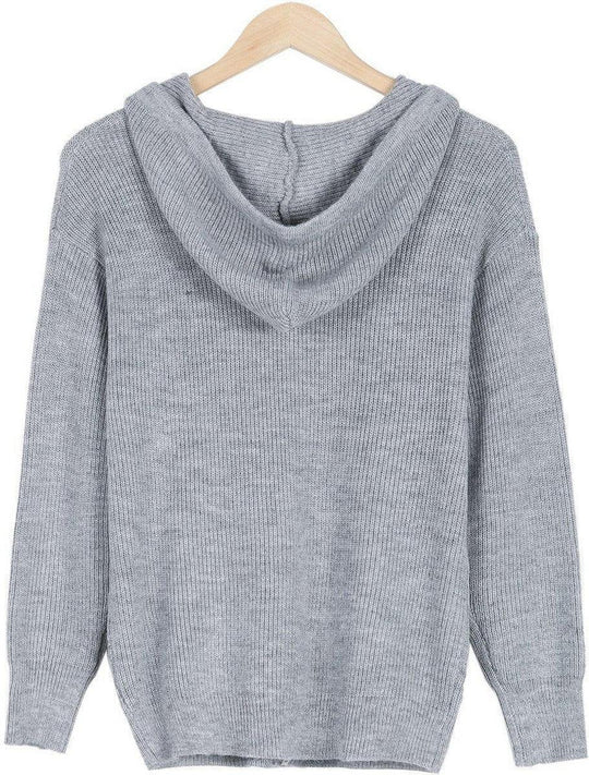 Kapuzenpulli mit Seitentaschen und Frontreißverschluss