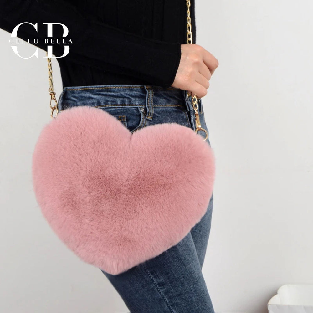 Douce Romance – Die weiche Herz-Tasche für stilvolle Auftritte