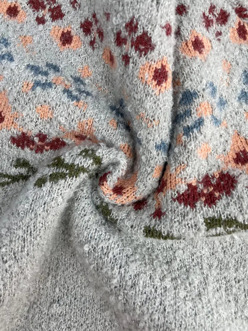 Gemütlicher Langarm-Rundhals-Pullover
