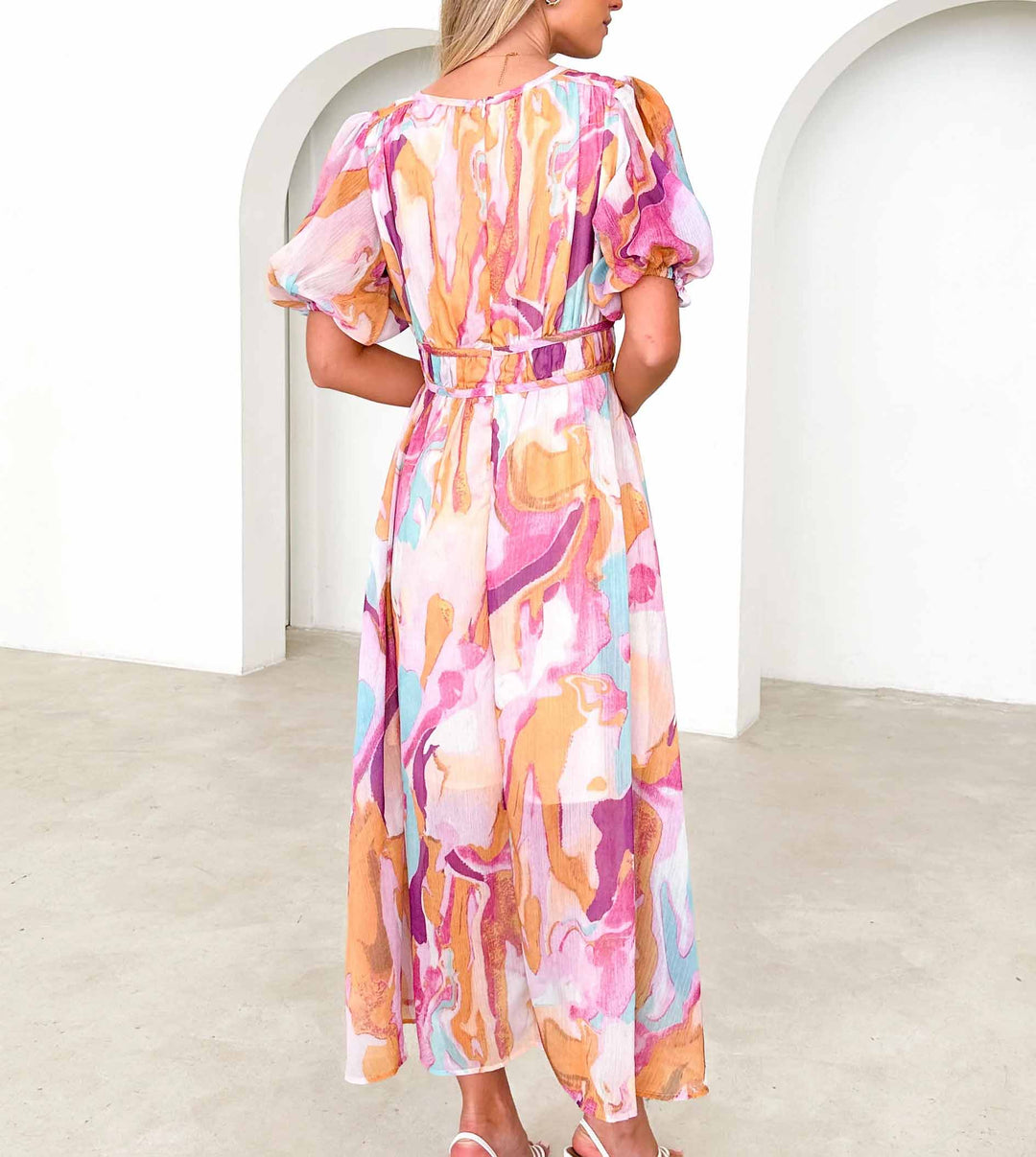Sommertraum Aquarellkleid