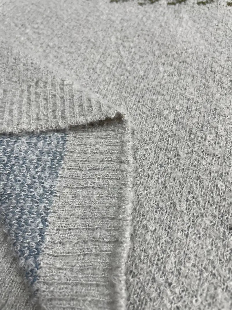 Gemütlicher Langarm-Rundhals-Pullover